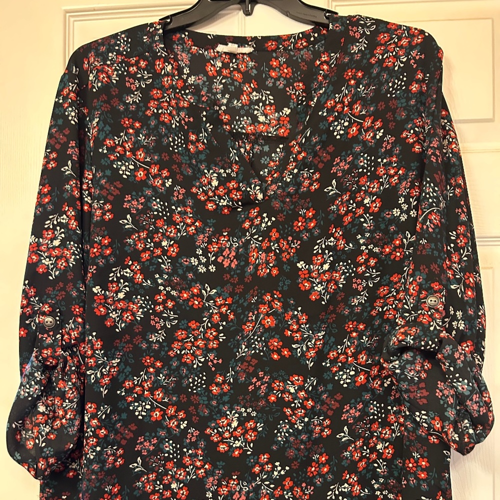 Maurice’s 2x floral dress shirt